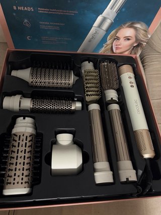 Cepillo Secador Cecotec Airglam Champagne