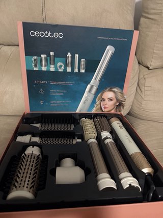 Cepillo Secador Cecotec Airglam Champagne