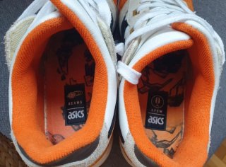 Asics Gel Lyte III Beige Naranja