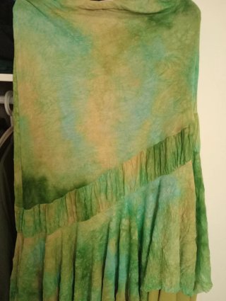 Vestido de verano tie-dye