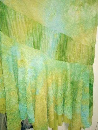 Vestido de verano tie-dye
