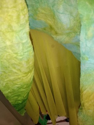 Vestido de verano tie-dye