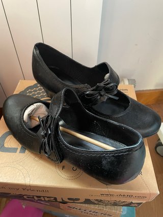 Zapatos de vestir de piel negros