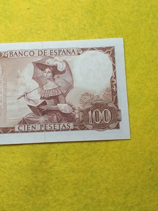 Billete 100 Pesetas España 1965 excelente estado