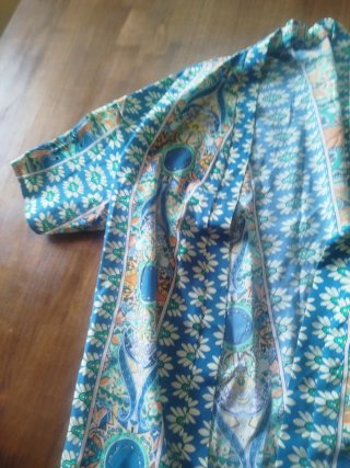 Conjunto estampado kimono y shorts