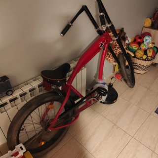 Bicicleta Custom Feld Red Baron Roja