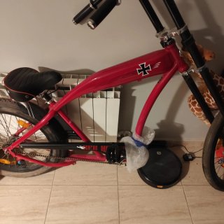 Bicicleta Custom Feld Red Baron Roja