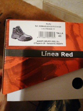 Zapatos de seguridad negros