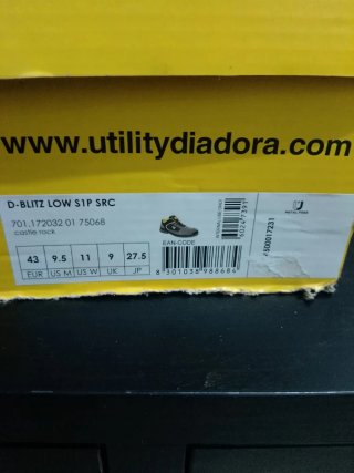 Botas de seguridad Diadora Blitz Mid S3 SRC