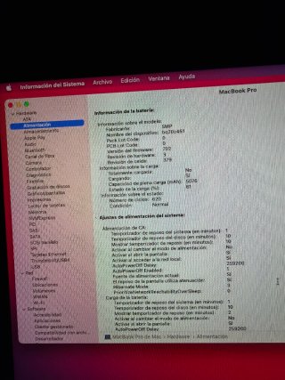MacBook Pro 13 2013 128 GB para piezas