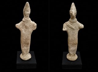 Arqueología.Figurillas Sirio Hititas 2000 AC
