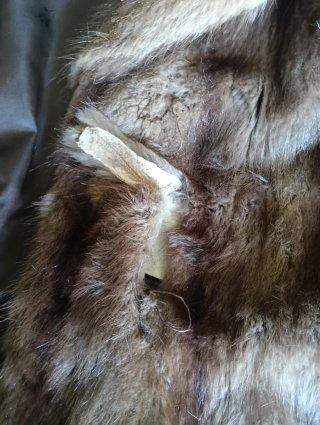 Chaquetón de piel de ramusquet y astracán
