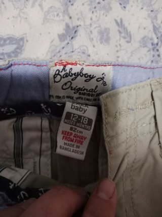 Lote 8 pantalones cortos 18-24 meses