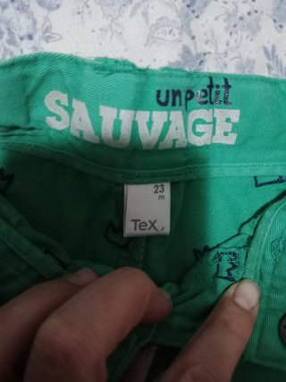 Lote 8 pantalones cortos 18-24 meses