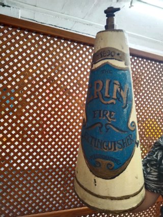 Extintor antiguo The Merlin 1890