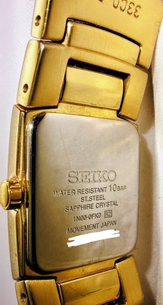 Seiko Premier SUJ592P1 Mujer Cristal Zafiro