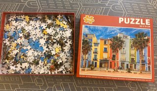 Puzzle 1000 Piezas Casas Coloridas