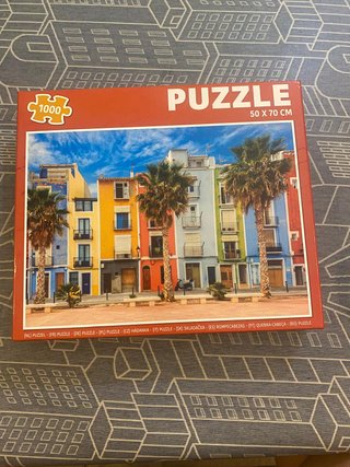 Puzzle 1000 Piezas Casas Coloridas