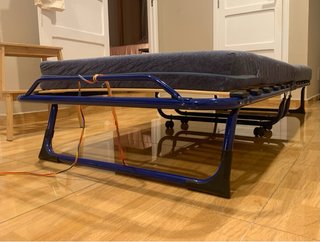 Cama Plegable Ikea Somier + Colchón