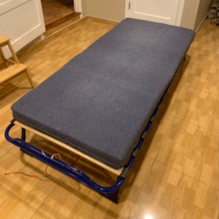 Cama Plegable Ikea Somier + Colchón
