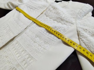 Casaco Aberto em Renda - H&M (Novo - L)