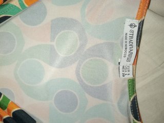 Vestido estampado multicolor