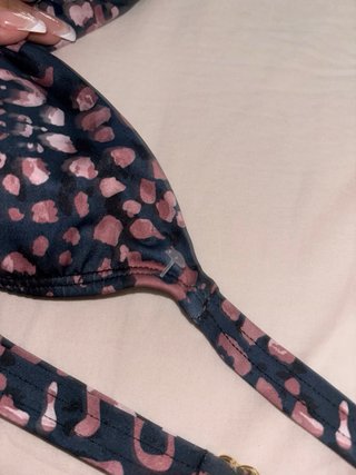 Bañador Leonisa Talla M Leopardo Rosa Azul