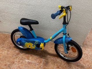 Bicicleta infantil BTWIN azul