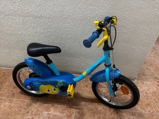 Bicicleta infantil BTWIN azul