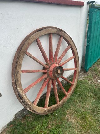 Rueda de Carro Antigua