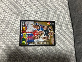 Estampa fútbol Card Invencible 17/18