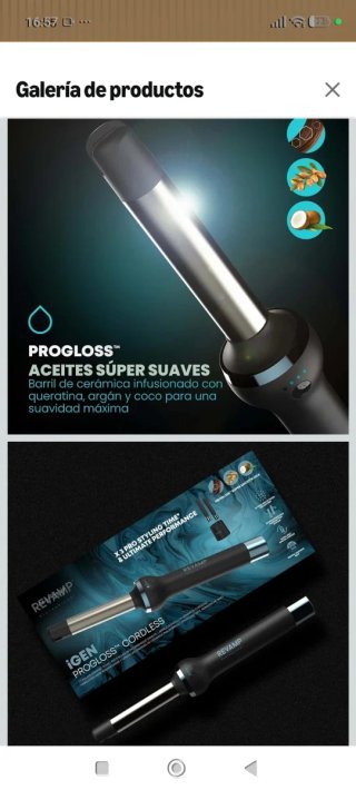 Revamp iGen Progloss Rizador Cerámico Inalámbrico