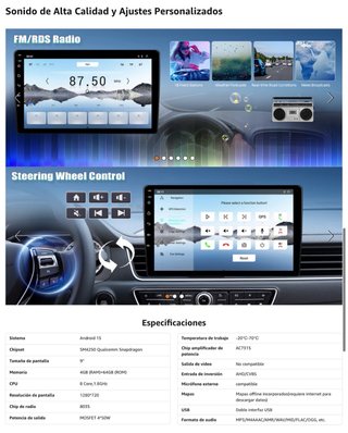 NUEVO! (150€) Radio Android 8 Core 4+64G Qualcomm