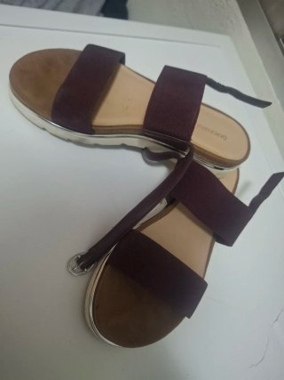 Sandalias Graceland Morado Talla 38
