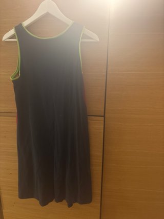 Vestido asimétrico multicolor talla XL