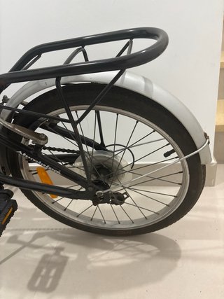 Bicicleta Plegable Urban Life Negra