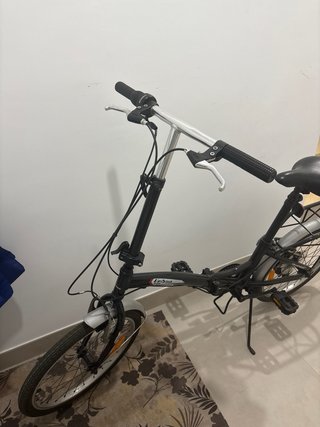 Bicicleta Plegable Urban Life Negra