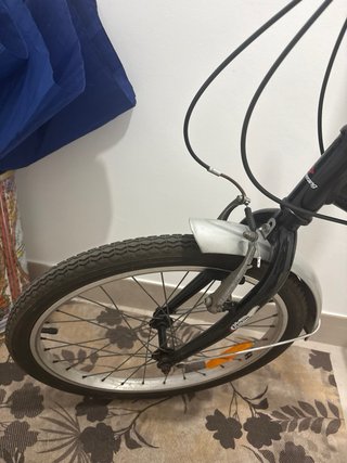 Bicicleta Plegable Urban Life Negra
