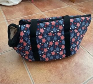 Bolso para mascotas con estrellas