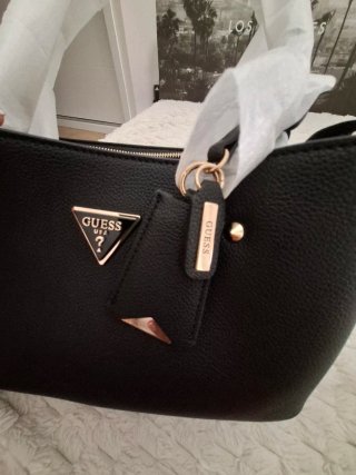 Bolso Guess Negro Mujer
