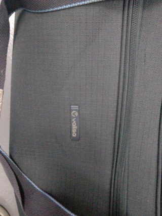Mochila Maleta 2 Ruedas Negra y Morada
