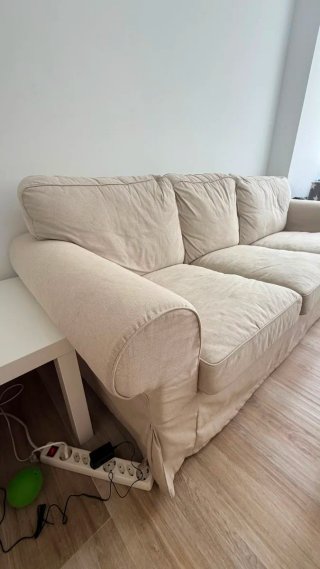 Sofás Ektorp 3 y 2 plazas Ikea beige