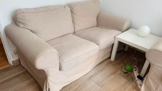 Sofás Ektorp 3 y 2 plazas Ikea beige