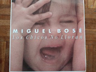 Miguel Bosé Vinilo Maxi Los Chicos No Lloran