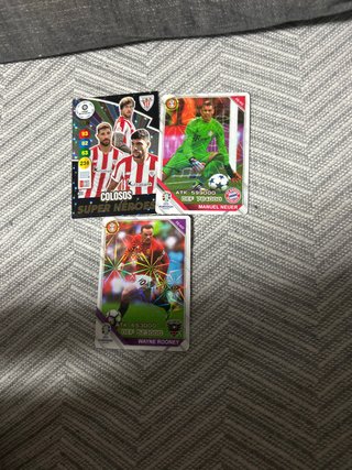 Estampas de fútbol: Neuer, Rooney y más