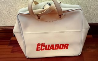 Bolso Viajes Ecuador Años 70