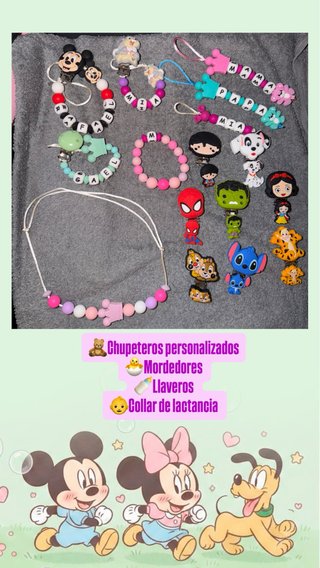 Chupeteros personalizados
