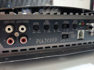 Etapa Monoblock Soundstream PCA 2000D 1000w RMS