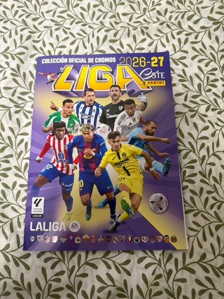 Álbum cromos Liga 2026-27 + 8 cromos de regalo!!!