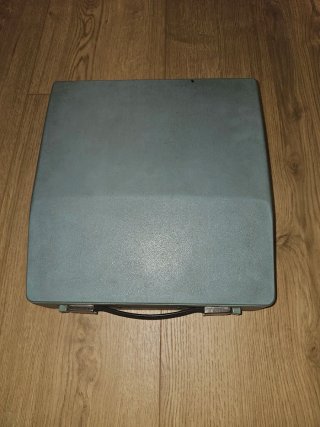 Máquina de escribir Imperial 200 azul